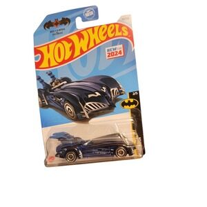 Hot Wheels Batman Robin Batmobile 54 250 New for 2024 Diecast Car